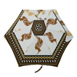 African Women Pattern Seamless Style Mini Folding Umbrellas