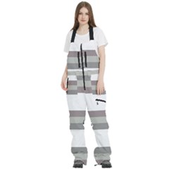 Women s Front Zip Ski And Snowboard Bib Pants 