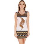 African Women Pattern Seamless Style Bodycon Dress