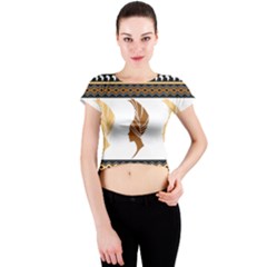 Crew Neck Crop Top 