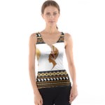 African Women Pattern Seamless Style Women s Basic Tank Top