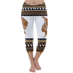 Capri Winter Leggings  Front