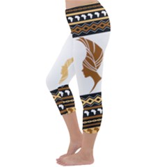 Capri Winter Leggings  Back