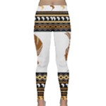 African Women Pattern Seamless Style Classic Yoga Leggings