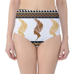 Classic High-Waist Bikini Bottoms 