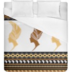 African Women Pattern Seamless Style Duvet Cover (King Size)