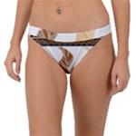 African Women Pattern Seamless Style Band Bikini Bottoms