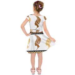 Kids  Short Sleeve Dress 