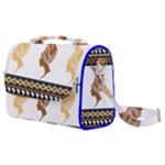 African Women Pattern Seamless Style Satchel Shoulder Bag