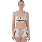 African Women Pattern Seamless Style Perfect Fit Gym Set