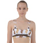 African Women Pattern Seamless Style Line Them Up Sports Bra