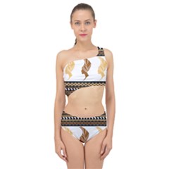 Spliced Up Two Piece Swimsuit 