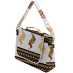 African Women Pattern Seamless Style Box Up Messenger Bag