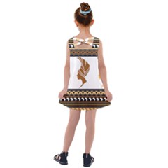 Kids  Cross Back Dress 