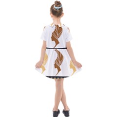 Kids  Short Sleeve Shirt Dress 