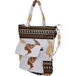 African Women Pattern Seamless Style Shoulder Tote Bag