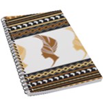 African Women Pattern Seamless Style 5.5  x 8.5  Notebook