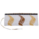 African Women Pattern Seamless Style Roll Up Canvas Pencil Holder (S)