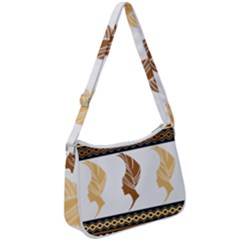 Zip Up Shoulder Bag 