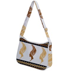 Zip Up Shoulder Bag 