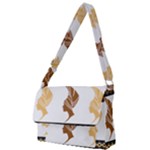 African Women Pattern Seamless Style Full Print Messenger Bag (L)