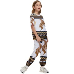 Kids  T-Shirt and Pants Sports Set 