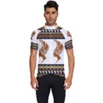 African Women Pattern Seamless Style Men s Short Sleeve Cycling Jersey