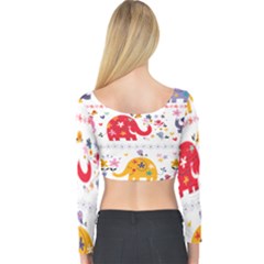 Long Sleeve Crop Top 