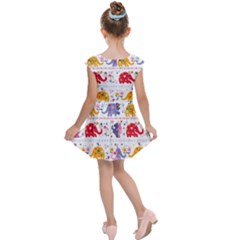 Kids  Cap Sleeve Dress 