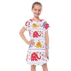 Kids  Drop Waist Dress 