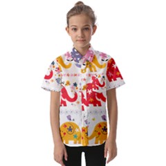 Kids  Short Sleeve Shirt 