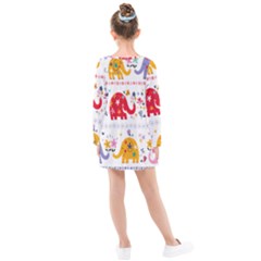 Kids  Long Sleeve Dress 