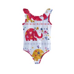 Kids  Frill Swimsuit 