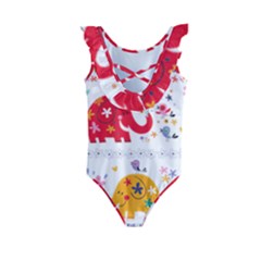 Kids  Frill Swimsuit 