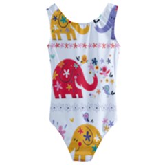 Kids  Cut-Out Back One Piece Swimsuit 