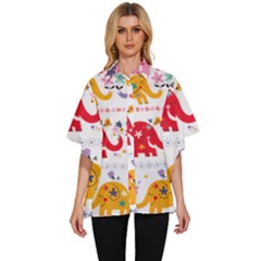 Women s Batwing Button Up Shirt 