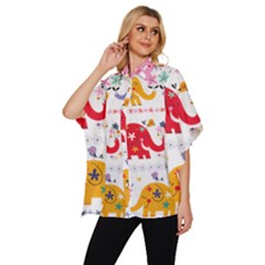 Women s Batwing Button Up Shirt 