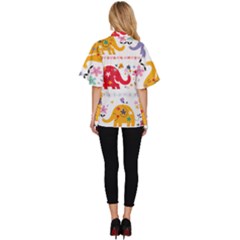 Women s Batwing Button Up Shirt 