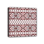 Ukrainian Folk Seamless Pattern Ornament Mini Canvas 4  x 4  (Stretched)