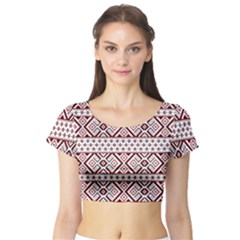 Short Sleeve Crop Top 