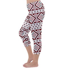 Capri Winter Leggings  Back