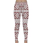 Ukrainian Folk Seamless Pattern Ornament Classic Yoga Leggings