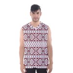 Ukrainian Folk Seamless Pattern Ornament Men s Basketball Tank Top