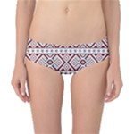 Ukrainian Folk Seamless Pattern Ornament Classic Bikini Bottoms