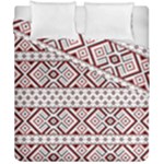 Ukrainian Folk Seamless Pattern Ornament Duvet Cover Double Side (California King Size)