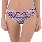 Ukrainian Folk Seamless Pattern Ornament Reversible Classic Bikini Bottoms