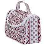 Ukrainian Folk Seamless Pattern Ornament Satchel Handbag