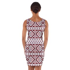 Wrap Front Bodycon Dress 