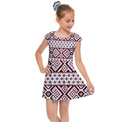 Kids  Cap Sleeve Dress 