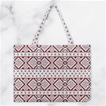 Ukrainian Folk Seamless Pattern Ornament Medium Tote Bag